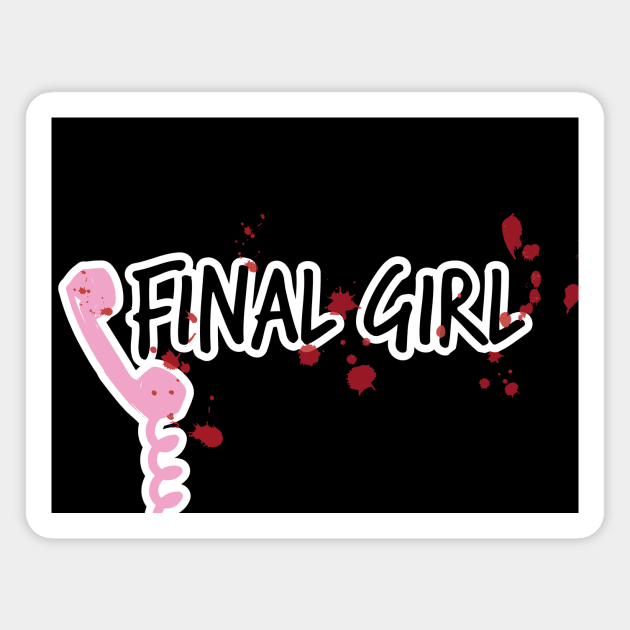 Final Girl Magnet by Pixel Paragon